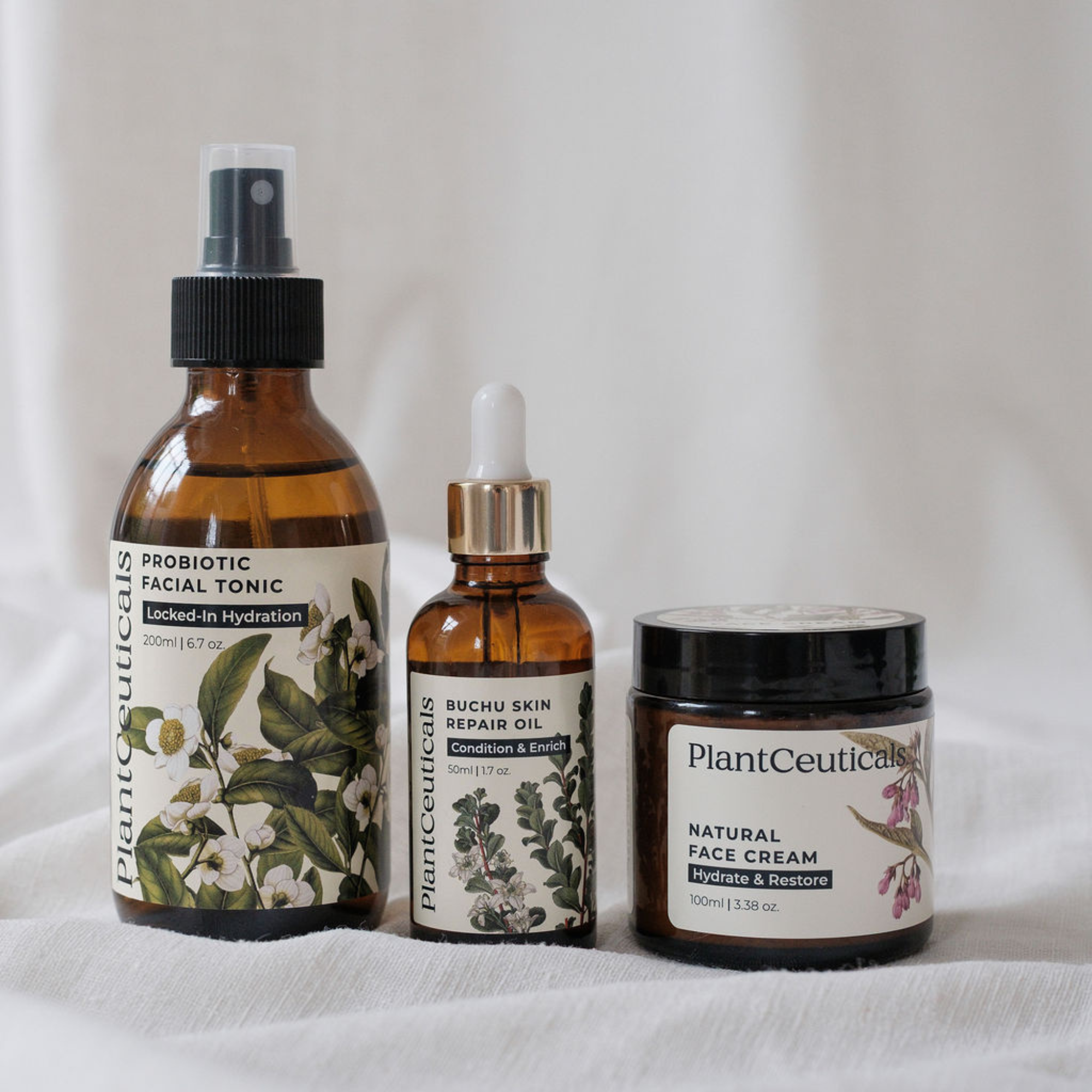 Natural Skincare Set | Anti-Aging, Hydrating Skin Care – PlantCeuticals